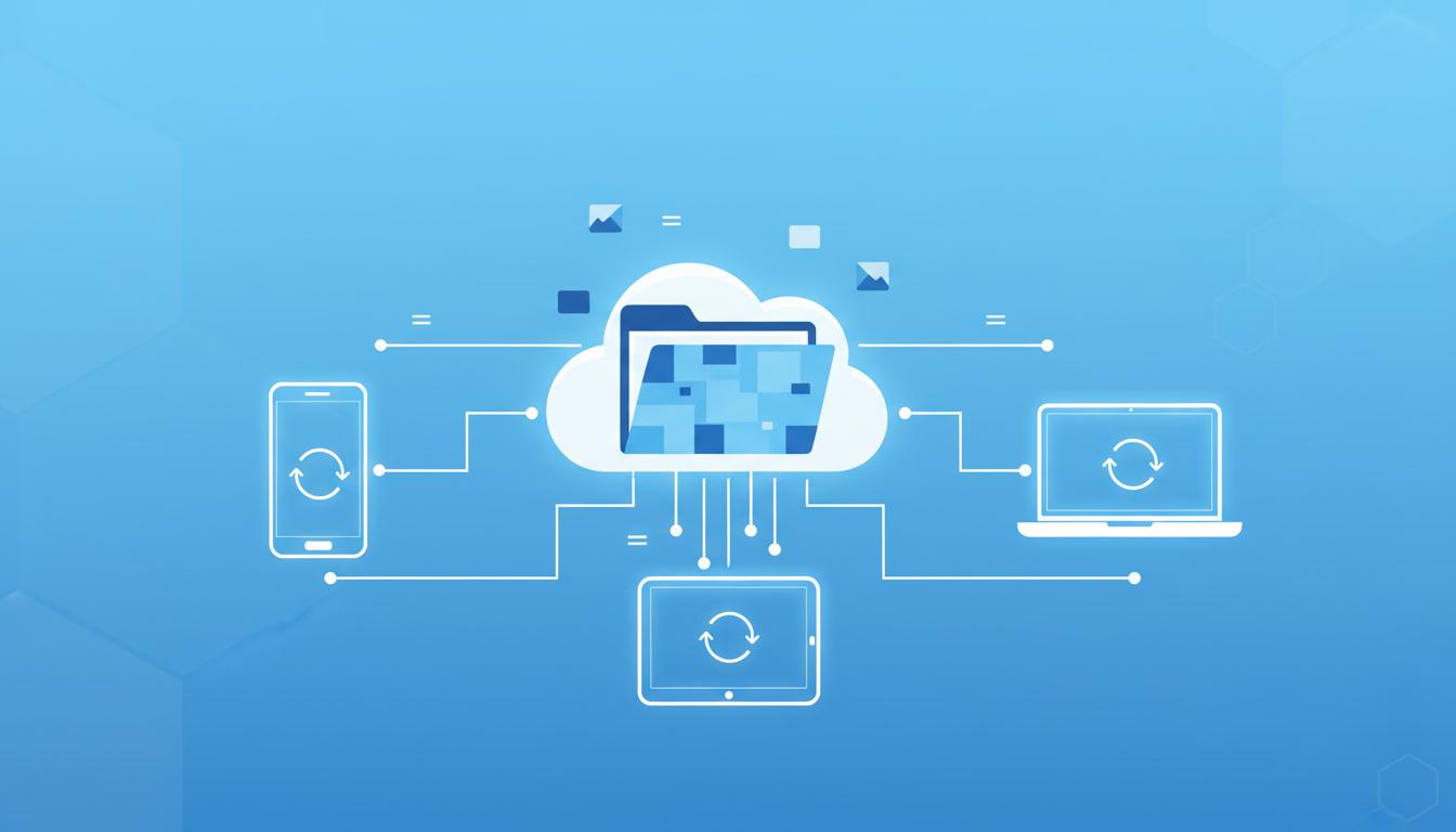 Ilustrasi sinkronisasi cloud Telegram di berbagai perangkat